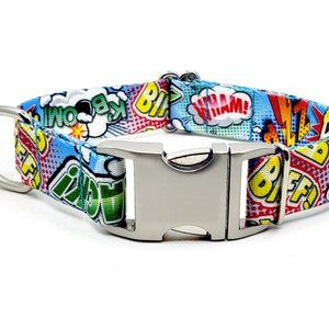 COMIC POP DOG COLLAR